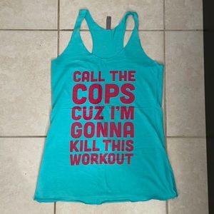 Work out tank top